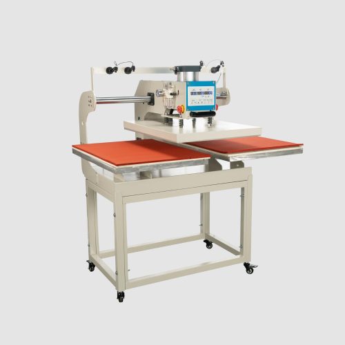 20"x28" Pneumatic Up Sliding Dual Platen Heat Press with Infrared Positioning