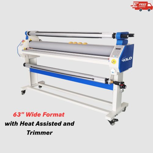 63in Full-Auto Cold Laminator Machine with Heat Assisted and Trimmer