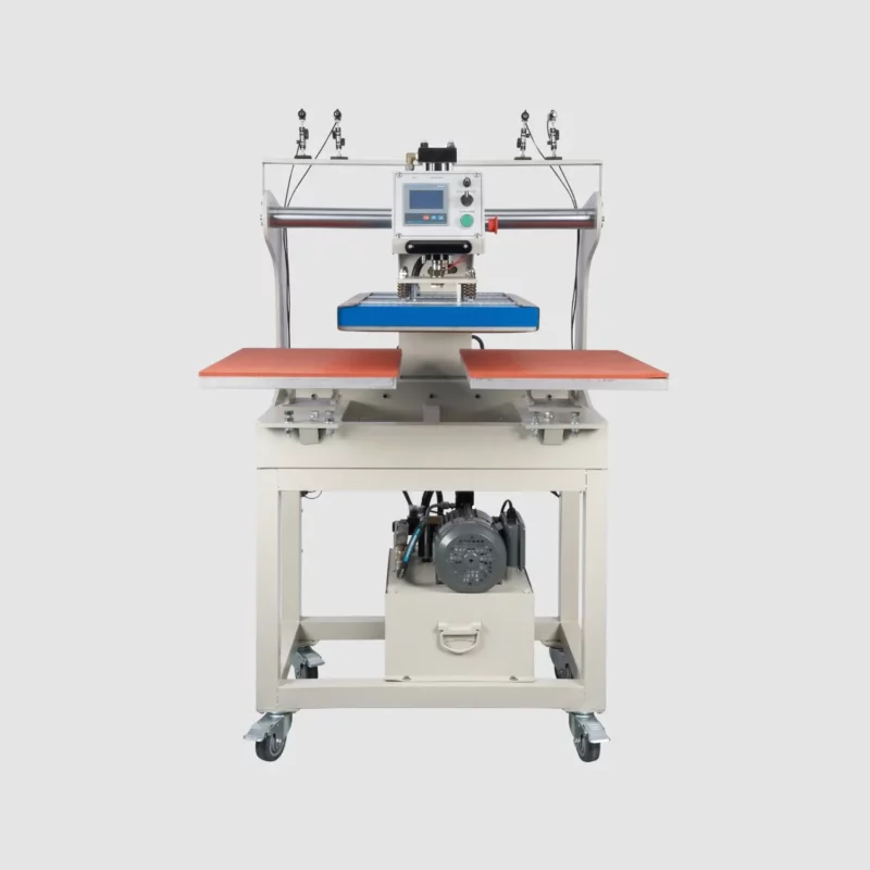 Hydraulic Heat Press Machine with Laser