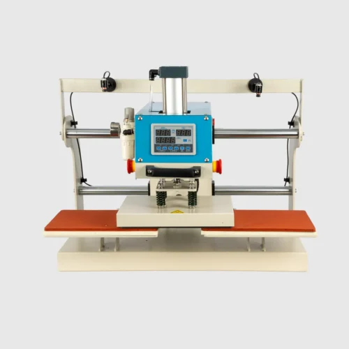 8" x 12" Dual Pneumatic Heat Press with Laser